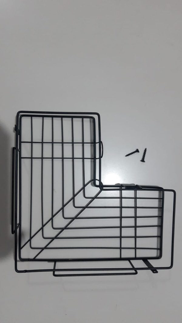 Kitchen Bathroom Corner Metal Rack Shelf New Design