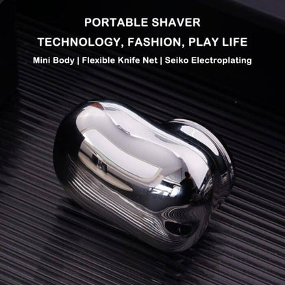 Mini Shave Portable Shaver Wet and Dry Men Is USB Rechargeable Shaver